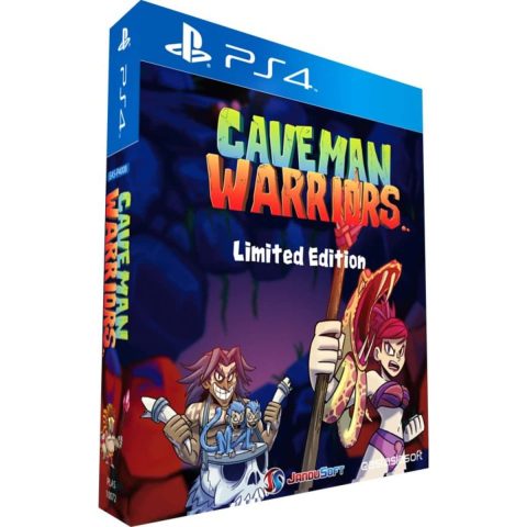 caveman warriors limited edition play-asia exclusive ps4 cover