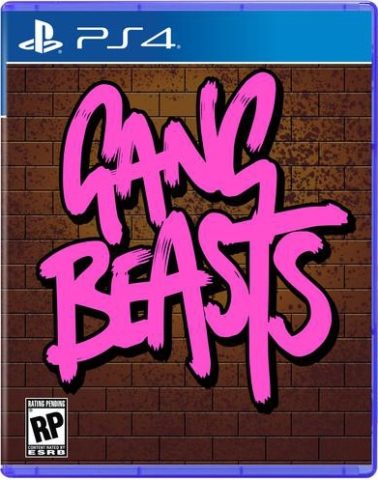 gang beasts iam8bit exclusive ps4 cover