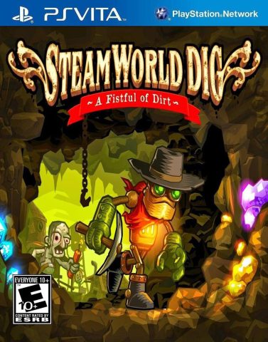 steamworld dig limited run games playstation vita cover