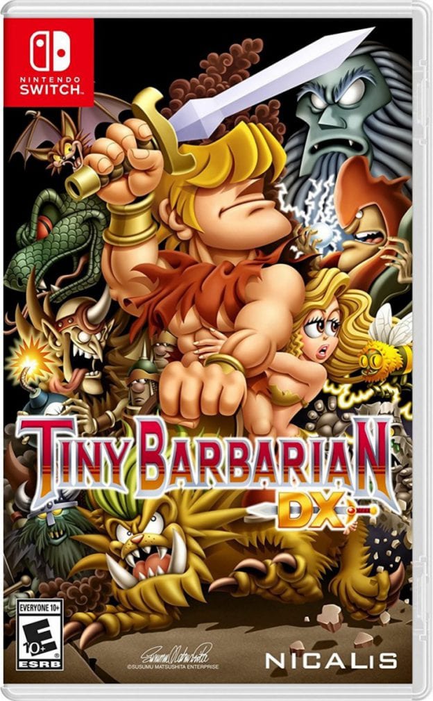 tiny barbarian dx nicalis nintendo switch cover
