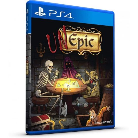 unepic standard edition play-asia.com exclusive physical ps4 cover
