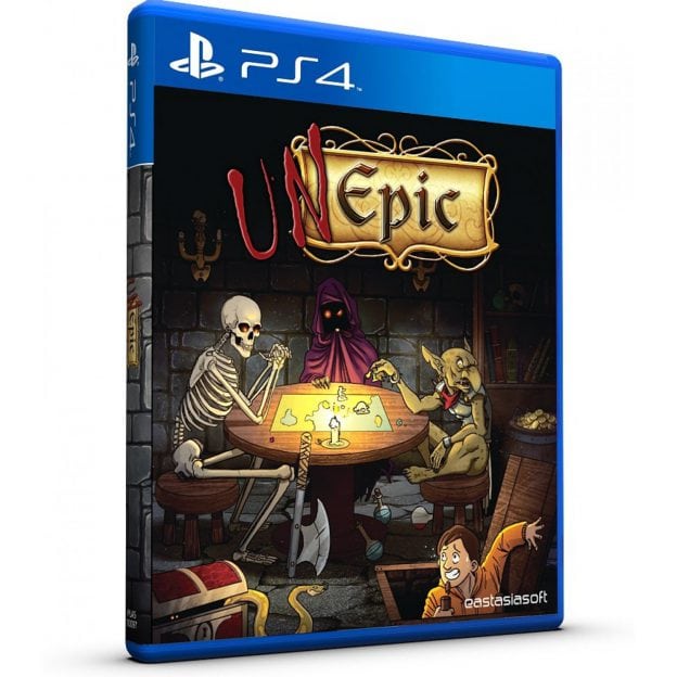 unepic standard edition play-asia.com exclusive physical ps4 cover