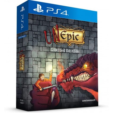 unepic collectors edition play-asia.com exclusive physical edition ps4 cover