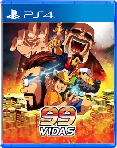 99vidas strictlylimitedgames.com ps4 cover