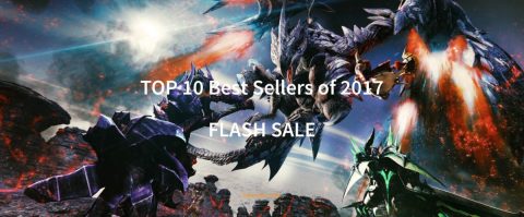 PlayAsia Top 10 Best Sellers of 2017 Flash Sale play-asia.com