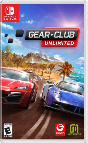 gear.club unlimited microids nintendo switch cover