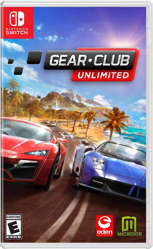 gear.club unlimited microids nintendo switch cover