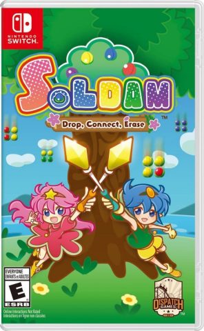 soldam drop connect erase dispatch games nintendo switch cover