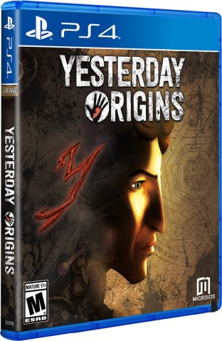 yesterday origins microids limitedrungames.com ps4 cover