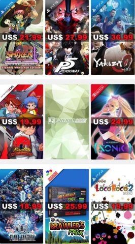 PlayAsia Weekly Sale Week 6 2018