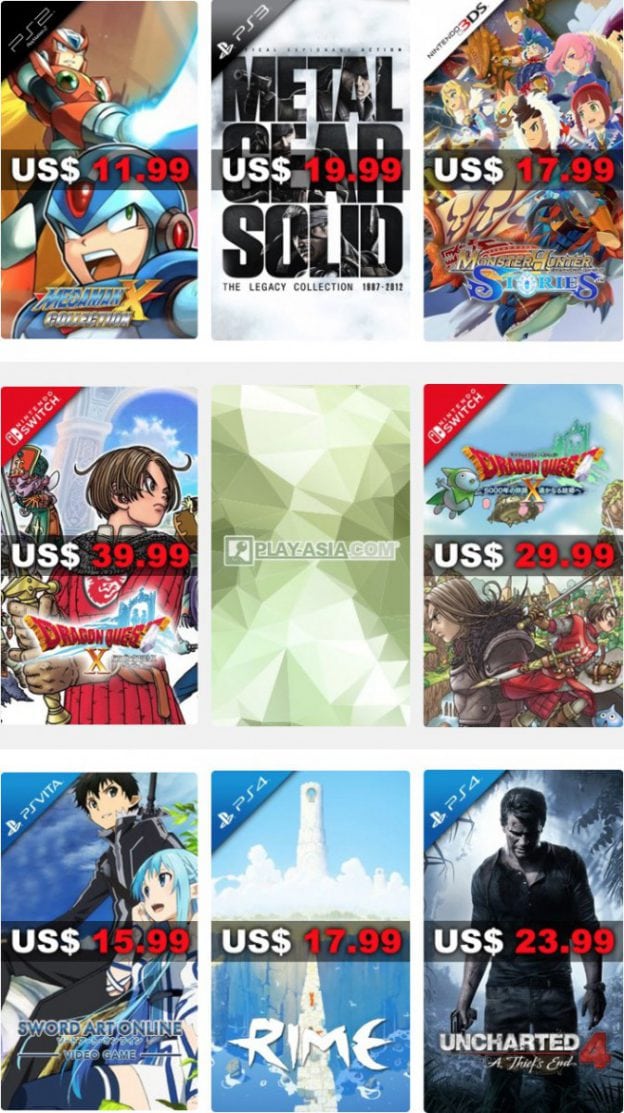 PlayAsia Weekly Sale Week 7 2018