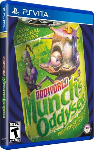 oddworld munchs oddysee hd limitedrungames.com ps vita cover