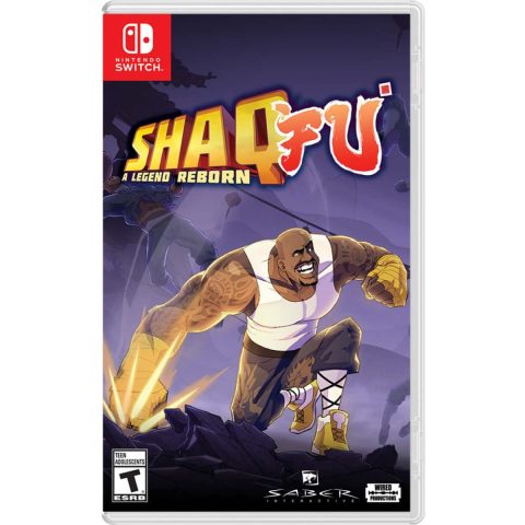 shaq fu a legend reborn wired productions nintendo switch xbox one ps4 cover