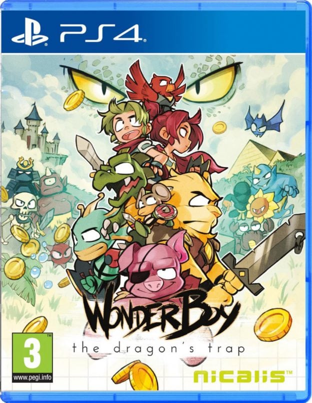 wonder boy the dragons trap nicalis arc system works ps4 nintendo switch cover
