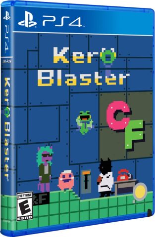 kero blaster pixel studio limitedrungames.com ps4 cover