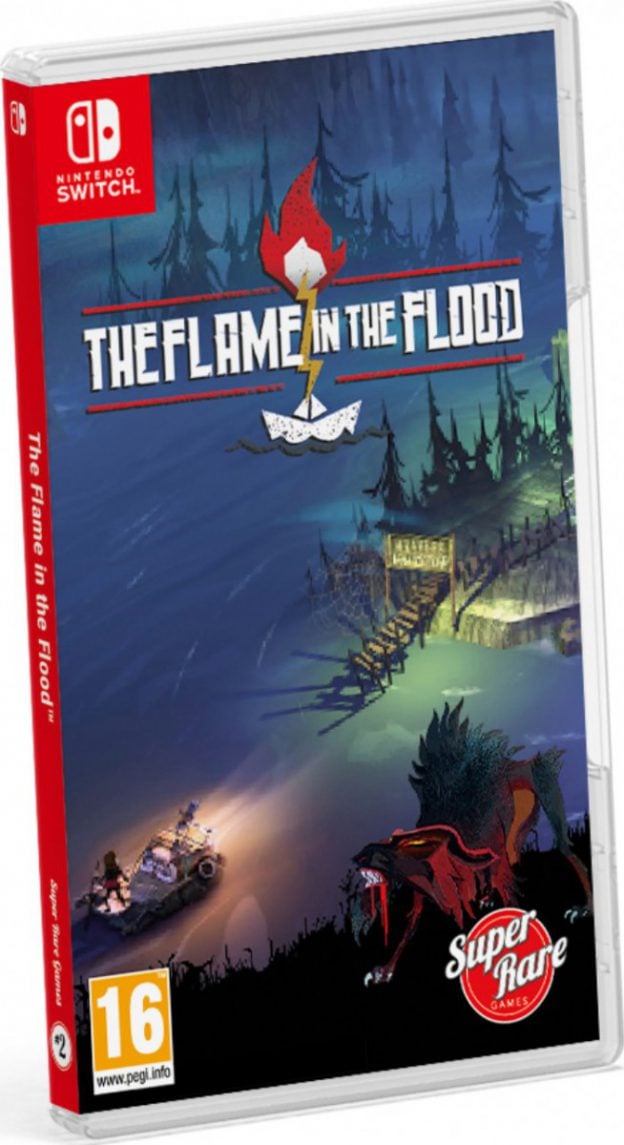 the flame in the flood superraregames.com nintendo switch cover