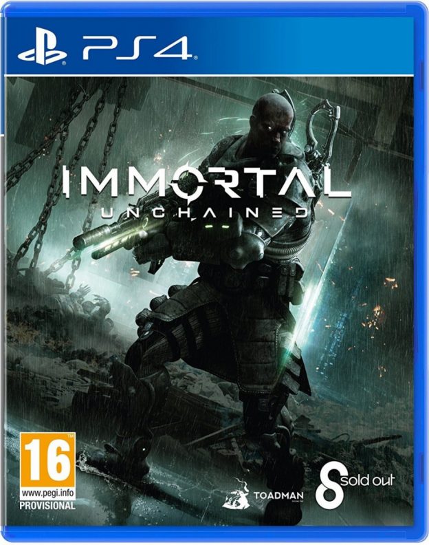 immortal unchained sold out games real ps4 cover