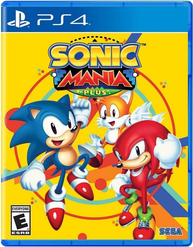 sonic mania plus sega nintendo switch ps4 cover
