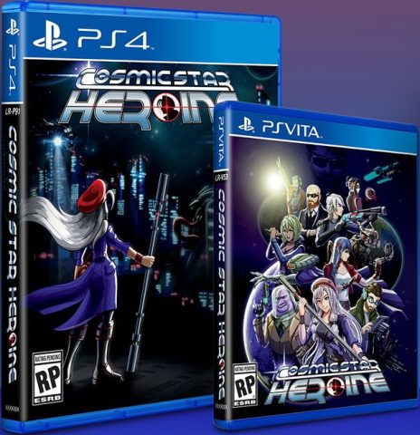 cosmic star heroine zeboyd games limitedrungames.com ps4 ps vita cover