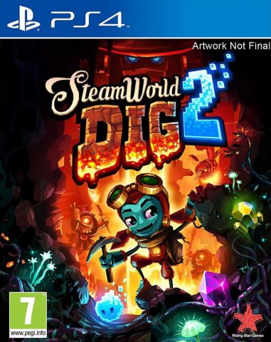 steamworld dig 2 rising star games ps4 nintendo switch cover