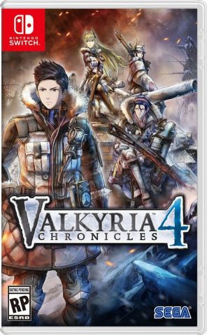 valkyria chronicles 4 sega nintendo switch cover