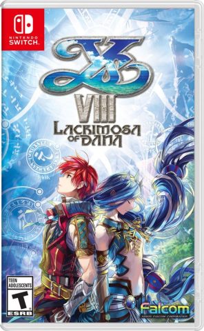 ys viii lacrimosa of dana falcom nintendo switch cover