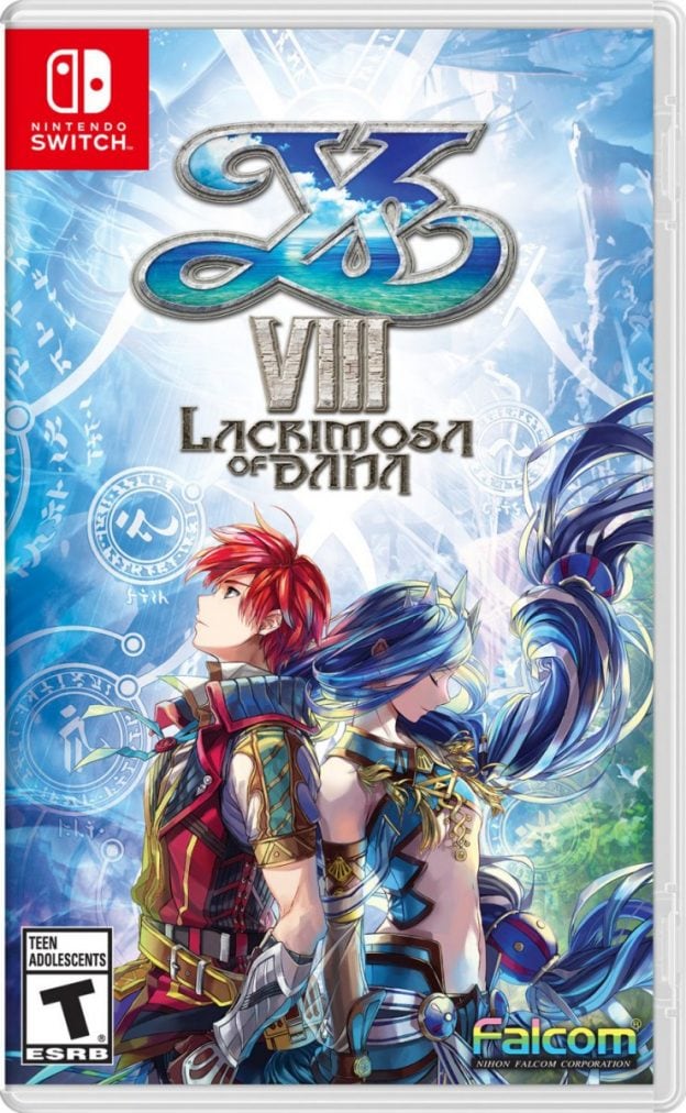 ys viii lacrimosa of dana falcom nintendo switch cover