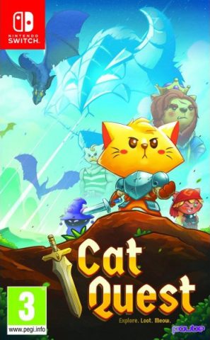 cat quest pqube nintendo switch cover