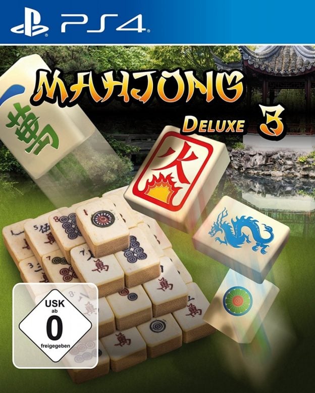 mahjong deluxe 3 markt & technik ps4 cover
