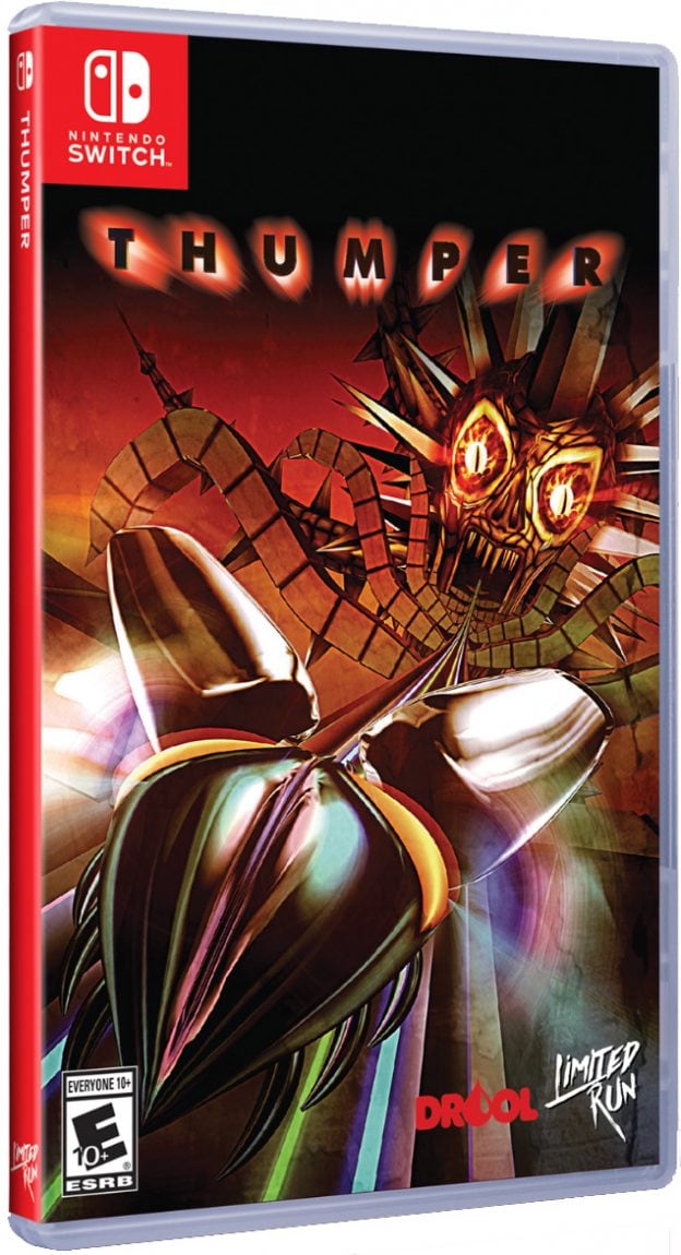 thumper drool limitedrungames.com limitedgamenews.com nintendo switch ps4 cover