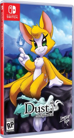 dust an elysian tail limitedrungames.com limitedgamenews.com nintendo switch cover