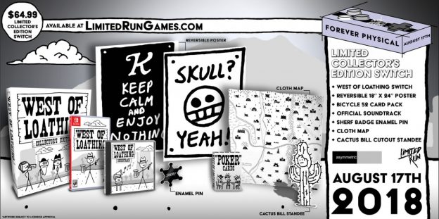 west of loathing collectors edition limitedrungames.com limitedgamenews.com nintendo switch cover