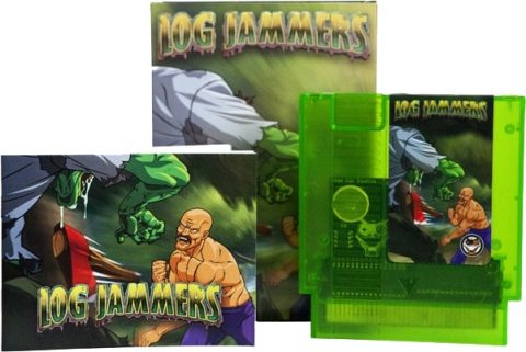 log jammers nintendo nes physical release limitedgamenews.com box art manual label
