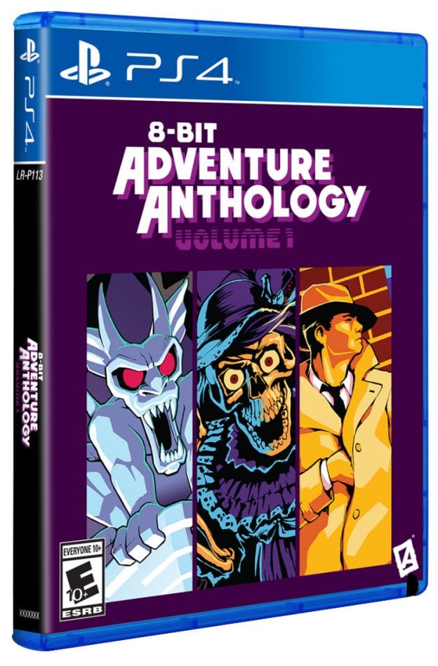 8-bit adventure anthology vol 1 limitedgamenews.com ps4 cover