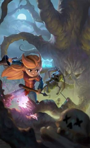 battle princess madelyn multilanguage nintendo switch ps4 cover limitedgamenews.com