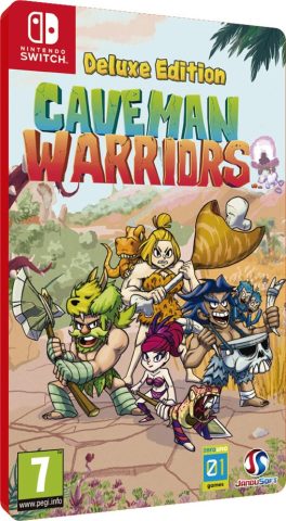 caveman warriors deluxe edition nintendo switch cover limitedgamenews.com