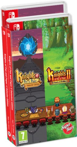 knights of pen and paper 1 2 superraregames nintendo switch cover limitedgamenews.com