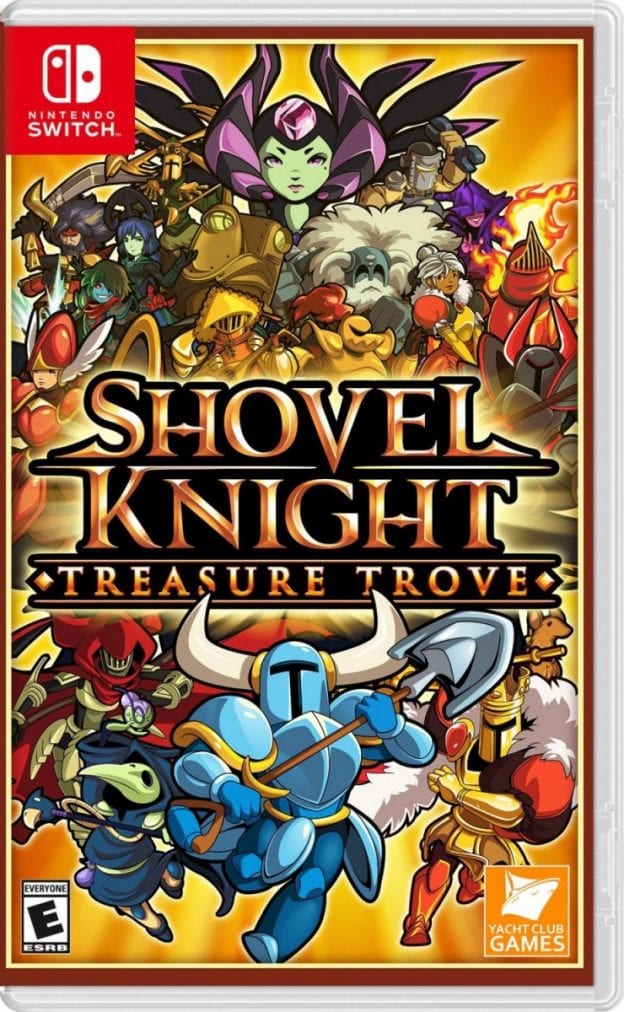 shovel knight treasure trove nintendo switch cover limitedgamenews.com
