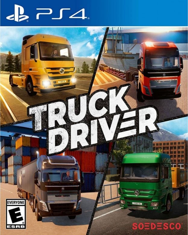 truck driver soedesco ps4 cover limitedgamenews.com
