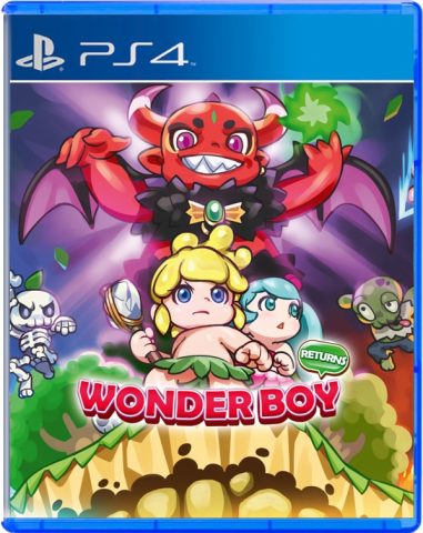 wonder boy returns strictly limited games ps4 cover limitedgamenews.com