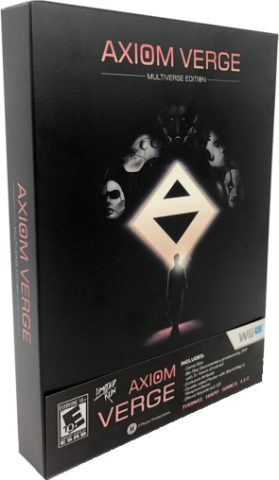 axiom verge multiverse edition limited run games wii u cover limitedgamenews.com