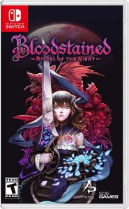 bloodstained ritual of the night nintendo switch cover limitedgamenews.com