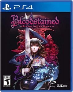 bloodstained ritual of the night ps4 cover limitedgamenews.com