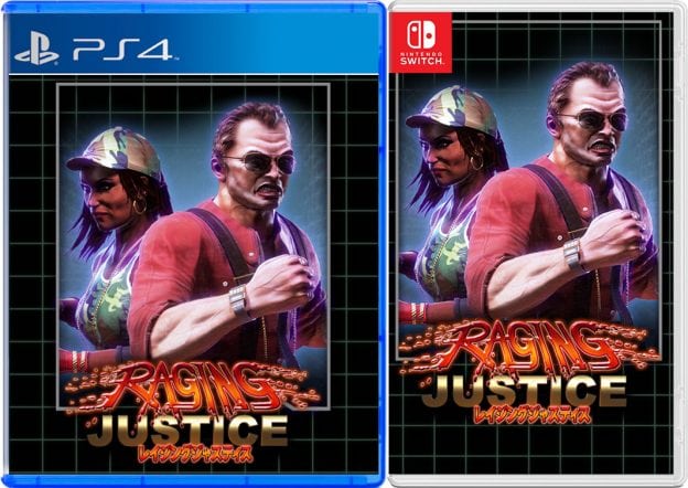 raging justice strictly limited games nintendo switch ps4 cover limitedgamenews.com