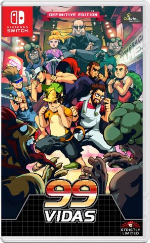99vidas definitive edition standard edition retail strictly limited games nintendo switch cover limitedgamenews.com