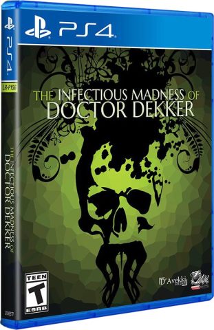 the infectious madness of doctor dekker retail limited run games ps4 cover limitedgamenews.com