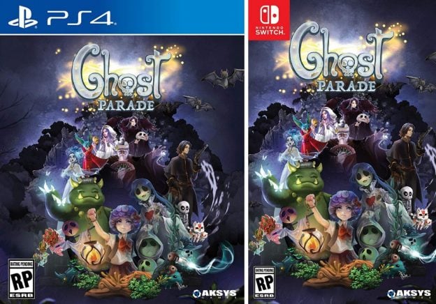 ghost parade retail aksys games nintendo switch ps4 cover limitedgamenews.com