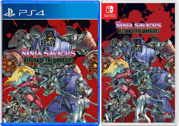 the ninja saviors return of the warrior retail strictly limited games ps4 nintendo switch cover limitedgamenews.com
