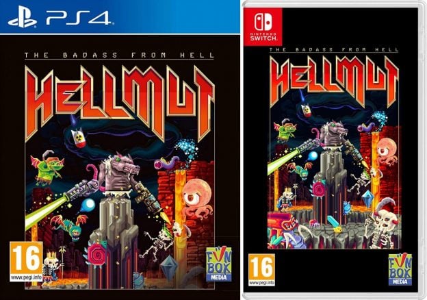 hellmut the badass from hell retail ps4 nintendo switch cover limitedgamenews.com