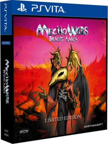 mecho wars desert ashes limited edition retail eastasiasoft ps vita cover limitedgamenews.com